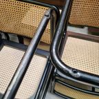 Set Van 6 Cesca Stoelen Marcel Breuer Stijl Webbing Stoelen thumbnail 20