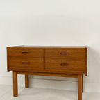 Scandinavisch Vintage Teak Fineren Ladekast Renal thumbnail 2