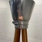 Vintage Spoetnik Lamp Hout En Glas. Door Drevo Humpolec thumbnail 9