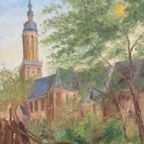 Georges Tahon - Schilderij - Boetelingen In Walburgapark thumbnail 4