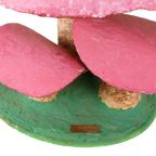 Vintage Paddenstoel Ornament Beeld Xl Sculptuur Papier Maché 46Cm thumbnail 4
