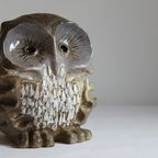 Ceramic Owl Sculpture By Elisabeth Vandeweghe, Belgium 1970S. thumbnail 14