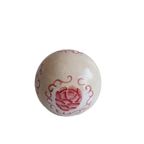 Een Ronde Bal Gips Ø 10 Cm Met Bloemmotief thumbnail 5