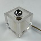 Vintage Glazen Kubus Lamp, Nachtmann Leuchten Design, Duitsland 1970's thumbnail 12