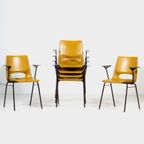 6X Vintage Design Stoelen Van Ahrend De Cirkel, Jaren 60 thumbnail 8