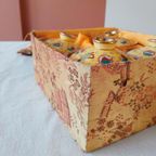 Vintage Chinees Porselein Theekopjes Geel thumbnail 7