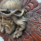 Religieuze Wanddecoratie Hout En Metaal, Prijs/set thumbnail 6
