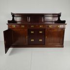 Engelse Mahoniehouten Dressoir / Dressoir Uit Het Begin Van De 20E Eeuw - Camp Van Messing thumbnail 5