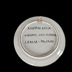 Desimone - La Musa - Keramiek - Italian Pottery - Wandbord - 3E Kwart 20E Eeuw thumbnail 4