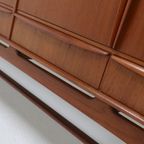 Teak Highboard By Svend Aage Madsen For K. Knudsen & Søn 1950S thumbnail 11