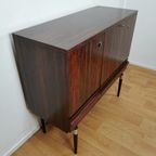 Vintage Mid Century Highboard, Barkast, Wandmeubel, Wandkast thumbnail 11