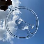 Kosta Glazen Raamhanger / Suncatcher Van Een Vogel, Scandinavisch Glas thumbnail 2