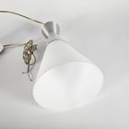 Hala Zeist - Hanglamp - Diabolo - Melkglas - Aluminium - 80'S thumbnail 6