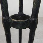 Art Deco Bistrotafel, Tuintafel Op Gietijzeren Voet thumbnail 23