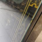 Vintage Chinese Salontafel / Oosterse Koffietafel (lakmeubel) Chinoiserie /traditioneel Tafereel thumbnail 18