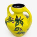 Gele Marei 9302 Keramieken Amphora Vaas 60s/ 70s Met Planten Decor thumbnail 2
