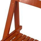 Aldo Jacober - Folding Chair Model ‘Trieste’ - Bazzani Italy - Orange - Multiple In Stock thumbnail 6