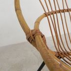 Set Van 2 Rotan, Bamboe Kinder Stoelen Rohe Noordwolde, Jaren 50 thumbnail 16