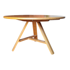 Vintage Blank Eiken Salontafel 1960S thumbnail 2