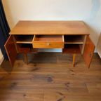 Vintage Retro Mid Century Teak Bureau thumbnail 7