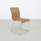 2X Dining Chair In Chrome And Cane thumbnail 3