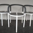 Fritz Hansen - Set Van 3 'Pelikan' Eettafel Stoelen- By Niels Gammelgaard thumbnail 5