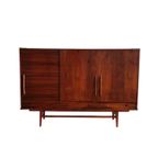 Vintage Palissander Highboard / Dressoir Gemaakt In De Jaren '60 thumbnail 4