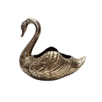 Vintage Messing Zwaan Plantenpot thumbnail 2