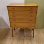 Vintage Alfred Cox Design Hoge Ladekast Ladekastje Kast Kastje thumbnail 17