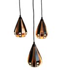 Vintage Werner Schou Cascade Hanglampen Voor Coronell, Denemarken Jaren '60 thumbnail 2