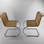 4 X Design Stoelen/ Mies Van Der Rohe Door Knoll thumbnail 3