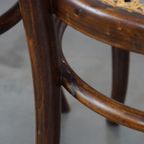 Set Van 5 Charmante, Zeer Elegante Antieke Thonet Design Bistro/ Eetkamerstoelen thumbnail 16