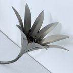 Unieke Vintage Metalen Hanglamp Fleur France ‘60 thumbnail 2