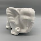 Grote Bloempot Olifant Wit thumbnail 2