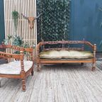 Vintage Progetti Fauteuil Italiaans Design Stoel Jr 70 thumbnail 7