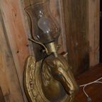 Wandlamp In De Vorm Van Een Paardenhoofd thumbnail 2