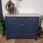 Vintage Commode Met Marmerblad thumbnail 2