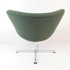 2 Rudolf Wolf Swivel Chair Modello Groen Ploegwool Fauteuils thumbnail 10