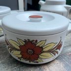 Vintage Arzberg Servies. 2 Pannen Schaal En Theepot thumbnail 4