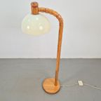 Vintage Steinhauer Scandinavisch Pin Hout Vloerlamp ’70 Lamp thumbnail 5