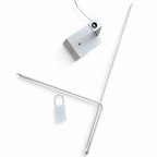 2 X Rare Table Lamp / Dijkstra / 1980s / Can Be Used Vertically / Horizontally thumbnail 9