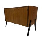 Vintage Kastje Compact Dressoir Audio Meubel Jaren 60 Teak thumbnail 11