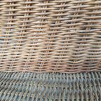 Zeldzame Vintage Rotan Rattan Dressgirl/kunstobject thumbnail 12