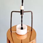 Trio Van Scandinavische Hangers In Opaline En Kopermetaal thumbnail 14