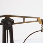 Eiffel Style Castiron And Brass Pharmancy Balance, 1900S thumbnail 9