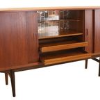 Vintage Kast Midboard Highboard 'snertinge' Deens thumbnail 13
