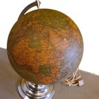 Art Deco Franse Glazen Globe M. Picquart, Circa 1930 thumbnail 3