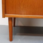 Vintage Dressoir Met Schuifdeuren Teak Deens thumbnail 6