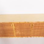 Vintage Bamboo And Rattan Sideboard thumbnail 8