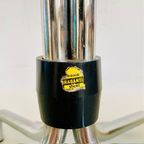 Vintage Kruk Brabantia Chroom Rood thumbnail 4